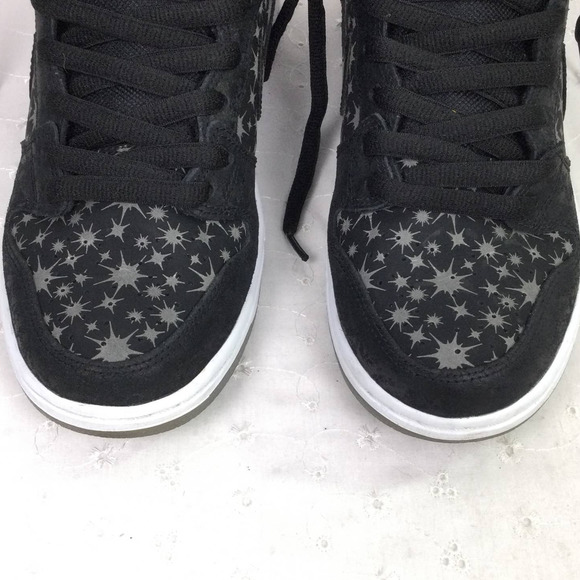 Nike Dunk High Premium SB Zoom Air Black Red Lace Up High Top Sneaker Men\'s 10 main image 9